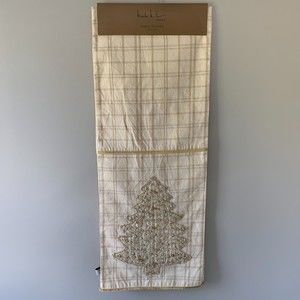 NWT Nicole Miller Holiday Christmas Table Runner